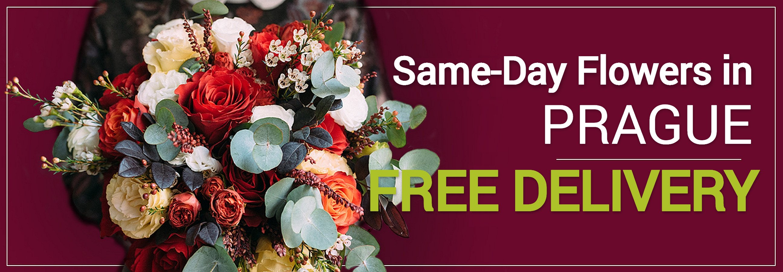 Free same-day flowers delivery in Prague | City Fleur