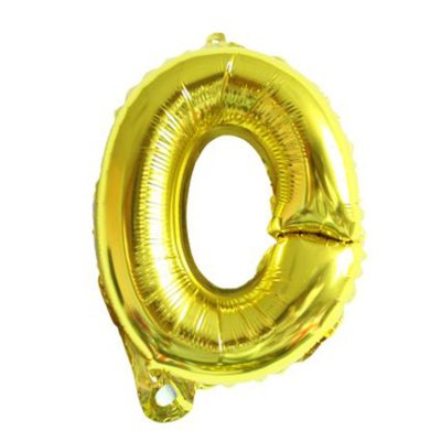 Gold Number 0 Foil Giant Helium Balloon